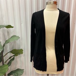 Grace Elements Black Cardigan - Size L